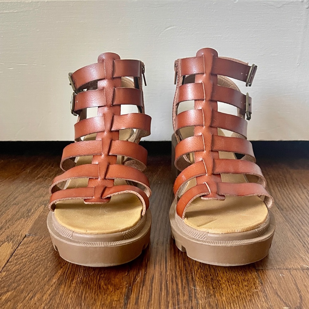 PoP Gladiator Sandals. Size 9.5
